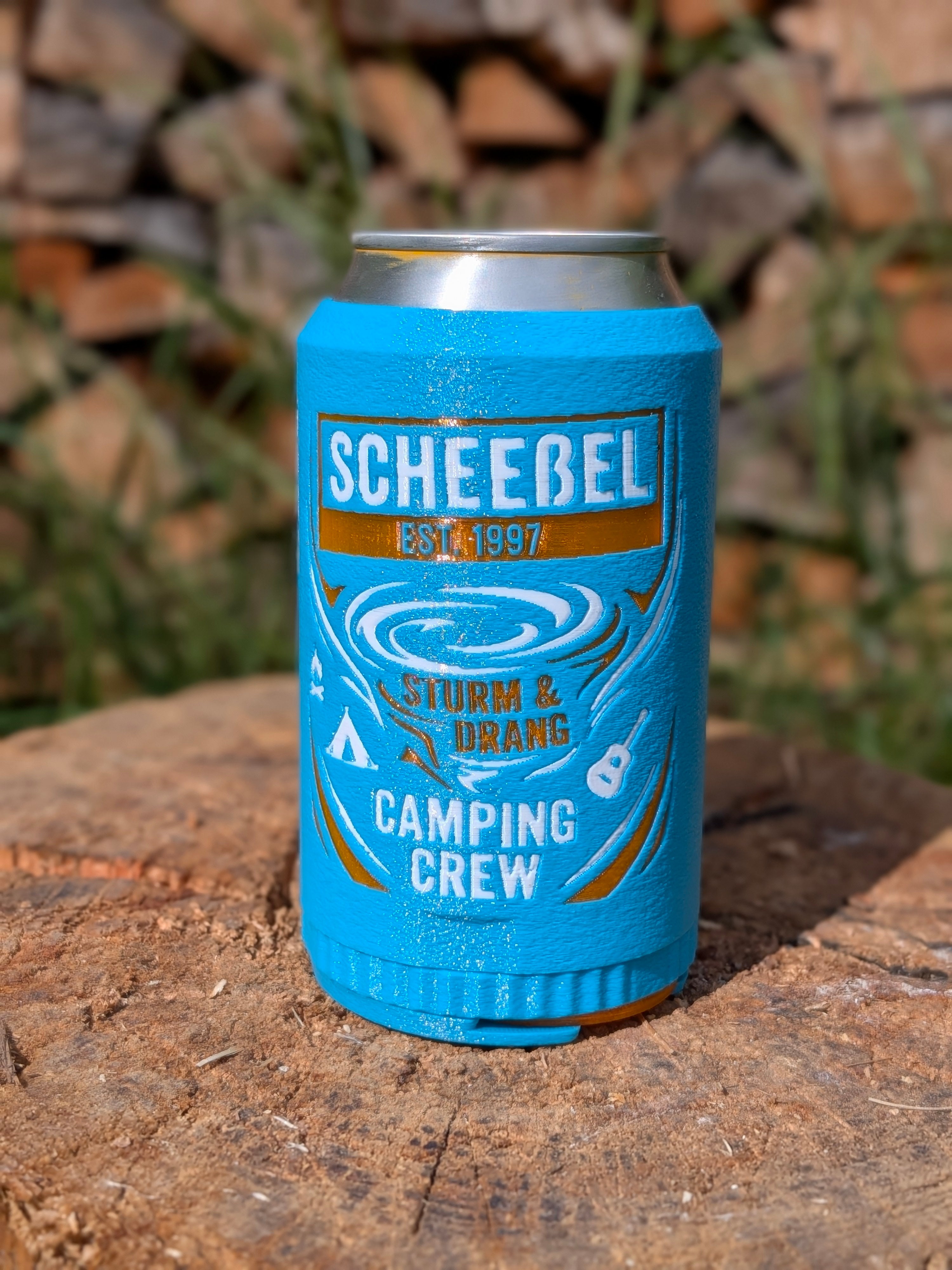 Premium Dosenkühler Koozie 0,33l – 'Scheeßel' Edition | Born3D