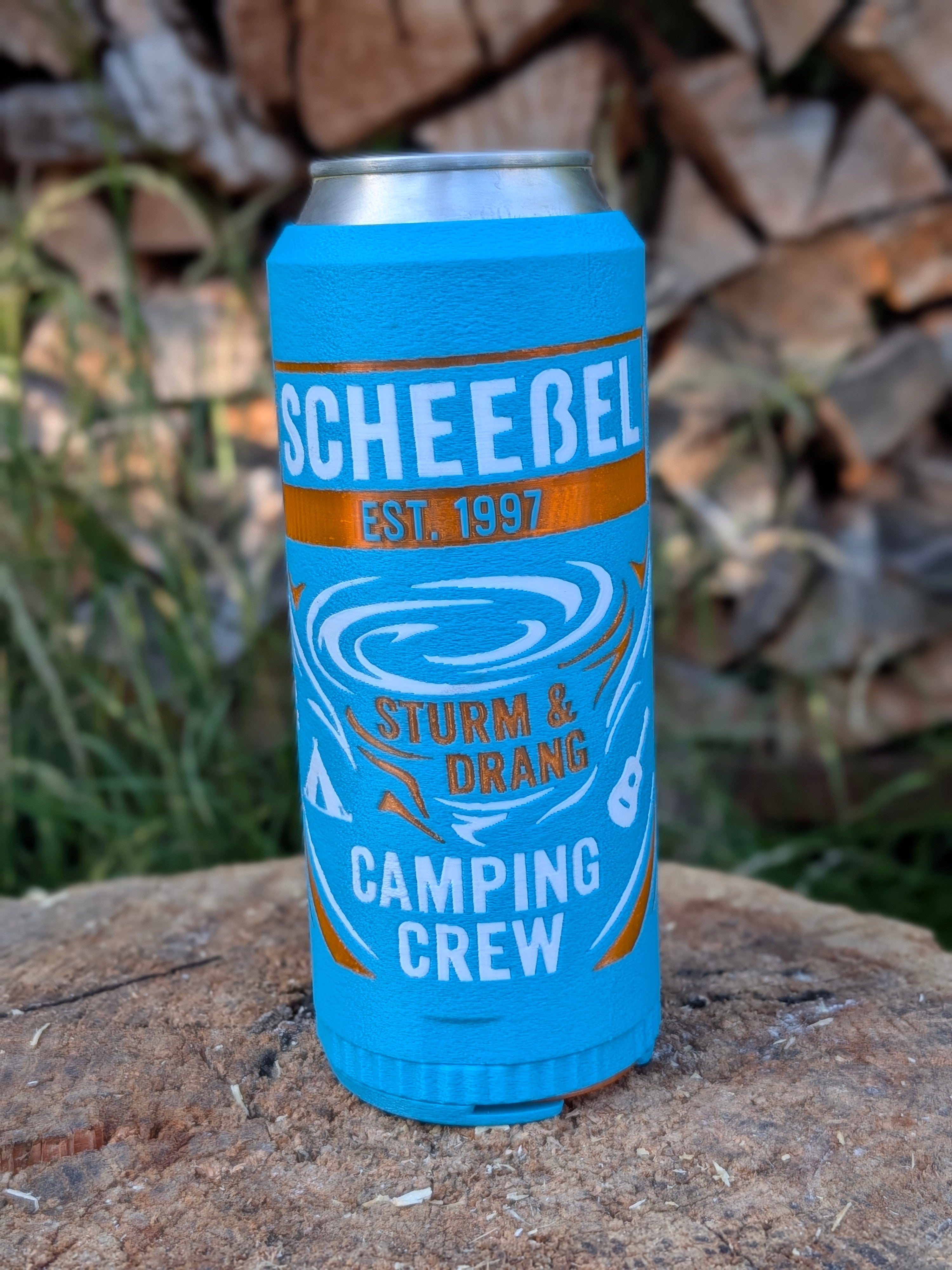 Premium Dosenkühler Koozie 0,5l – 'Scheeßel' Edition | Born3D